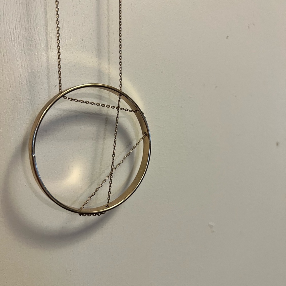 Elegant Gold Colored Necklace